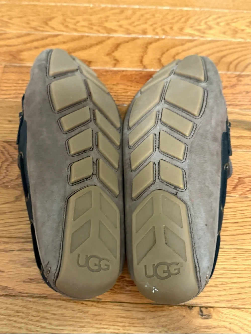 UGG Men’s Tassel Loafer Slippers in Brown and Black